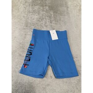 New Nike Jordan Womens Flight Print Stretch Fit Biker Shorts Artist Series Small